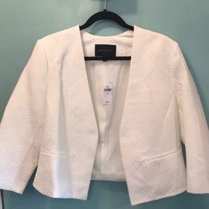 NWT Banana Republic Factory Creamy White Blazer